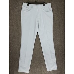 FootJoy Moxie Pants Mens 36x34 light Blue 5-Pocket Performance Golf Stretch
